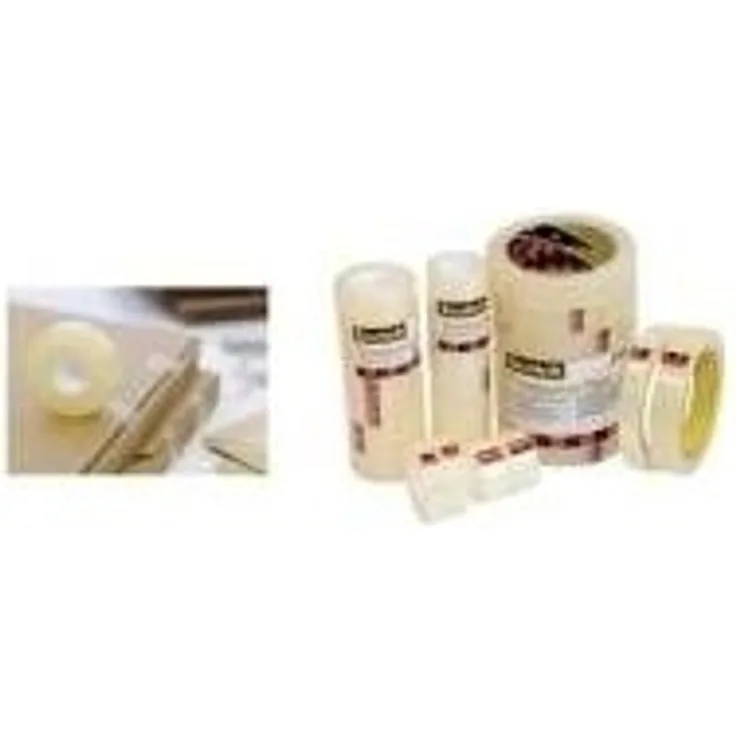 Scotch 5501933 Klebeband 550 (Polypropylenfolie, 19 mm x 33 m) 8 Rollen transparent - Preisvergleich