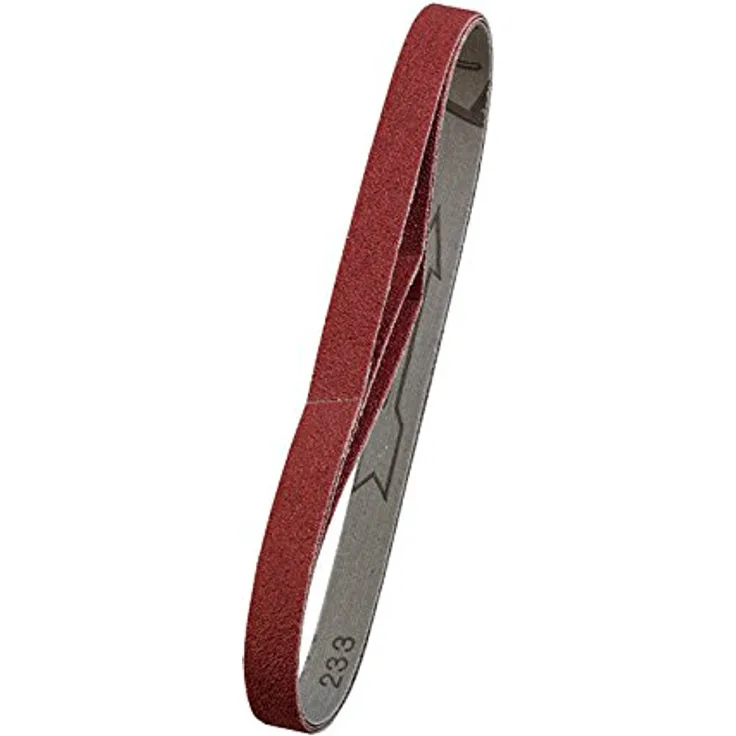 Stück 3 x Schleifbänder K 60 für Holz & Metall 910506 (Edelkorund, 13 x 457 mm, Baumwollgewebe)