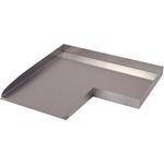 Ubbink Edelstahl Bachlauf Wolga 90° Ecke links