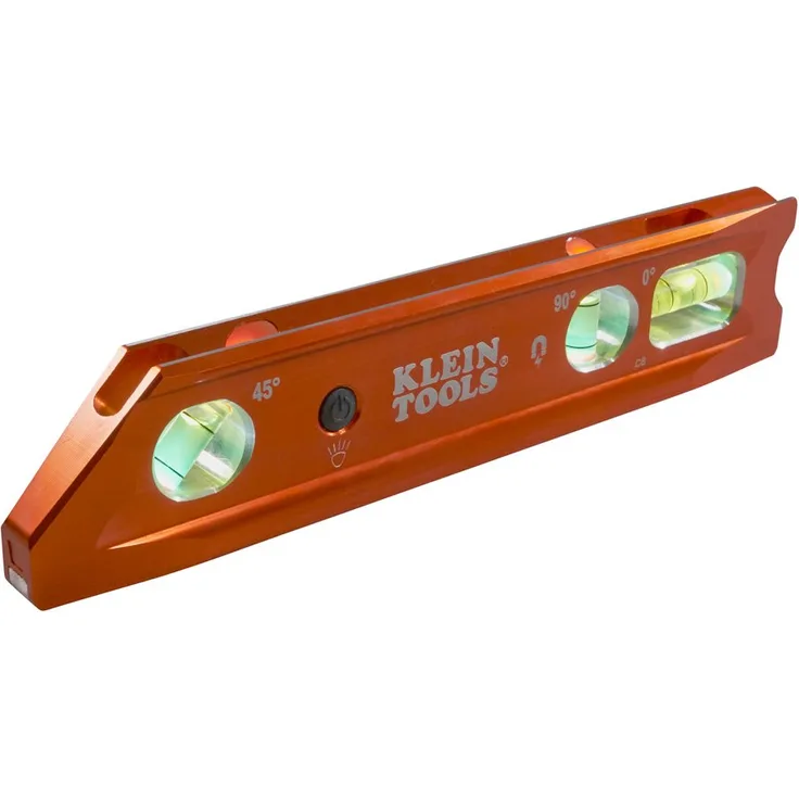 Klein Tools 935RBLT Torpedo Wasserwaage mit LED - Anzeige