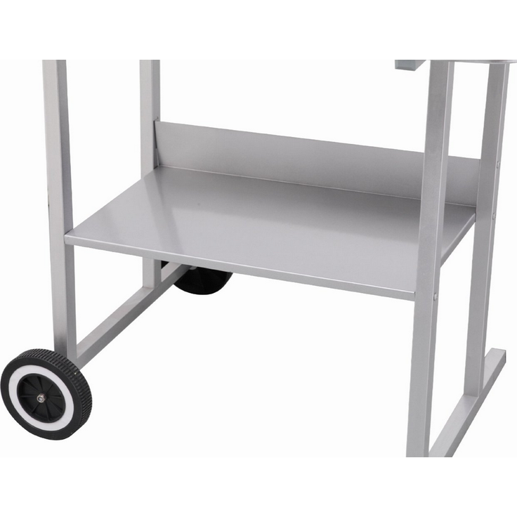 Tepro Holzkohlengrill Pasadena, Silber – Bild 6