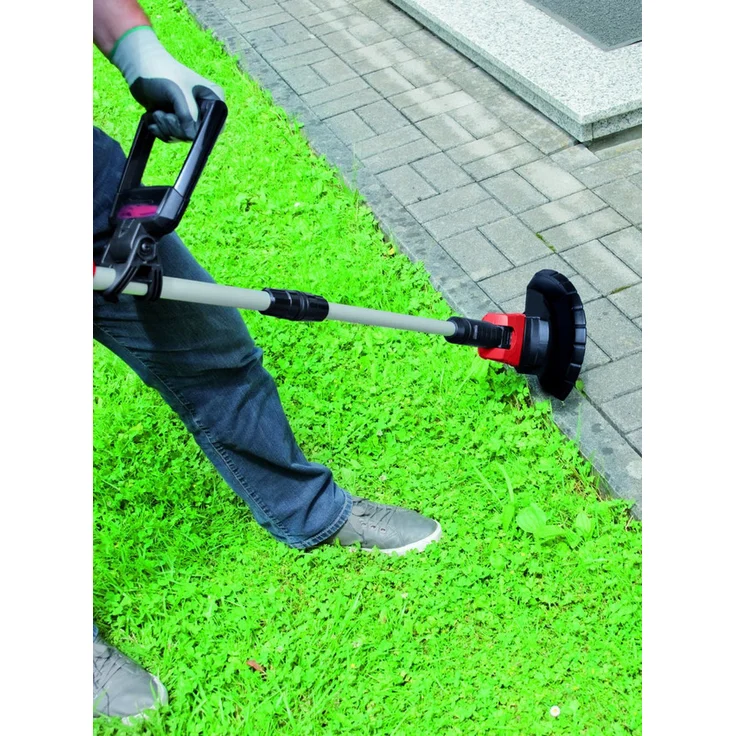 Einhell Akku-Rasentrimmer GE-CT 18 Li Set Power X-Change (Lithium Ionen, 18 V, 240 mm Schnittkreis, 20 Kunststoffmesser, inkl. 1,5 Ah Akku und Ladegerät) – Bild 6