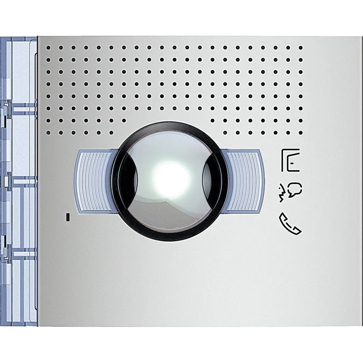 Frontblende Weitwinkel-Audio--Video-Modul, ohne Ruftasten, für SFERA Audio--Video-Türstation, Allmetal