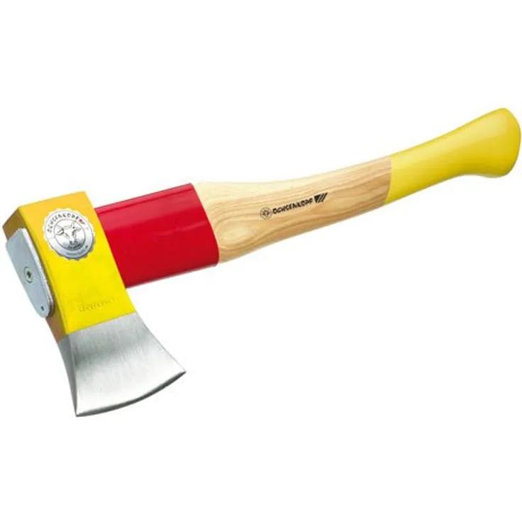 Ochsenkopf OX 644 H-1255 Spalt-Fix-Beil - Hochwertiges kleines Spaltbeil mit Hickory-Holzstiel und Rotband-Plus Stielbefestigung - Gewicht: 1950 g