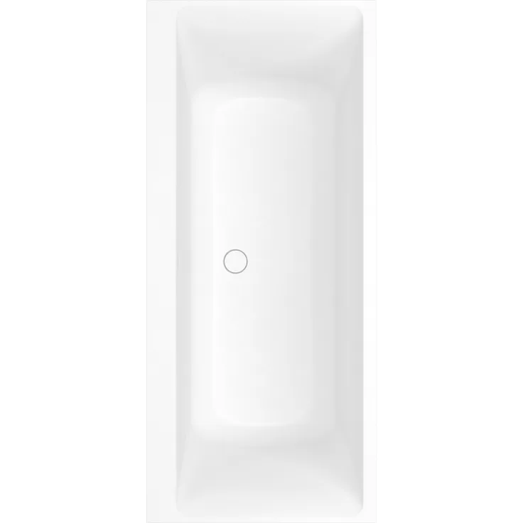 Villeroy & Boch Subway 3.0 rechteckige Badewanne, 1700x750 mm, Quaryl, UBQ170SBW2DV, Farbe: Stone White - UBQ170SBW2DV-RW