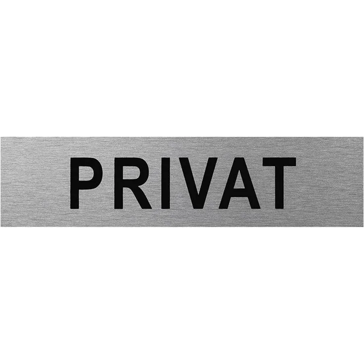 Türschilder in verschieden Größen + Bilder + Sprüche Türschild selbstklebend Firmenschild Privat 160x40mm BWE