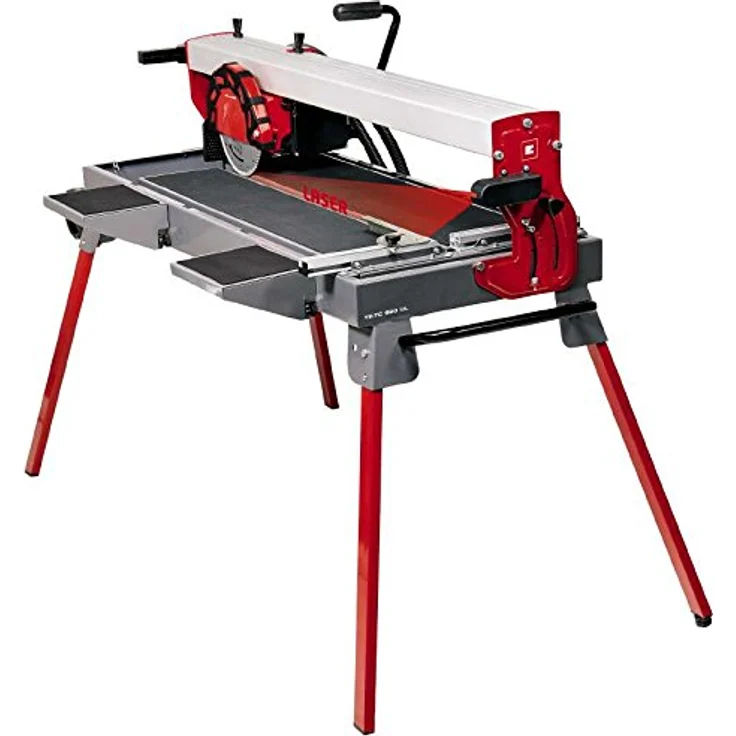 Einhell Radial-Fliesenschneidmaschine TE-TC 920 UL (lange Schnittlängen, Laser als optische Schnitthilfe, schwenkbares Sägeblatt, höhenverstellbar) – Bild 1