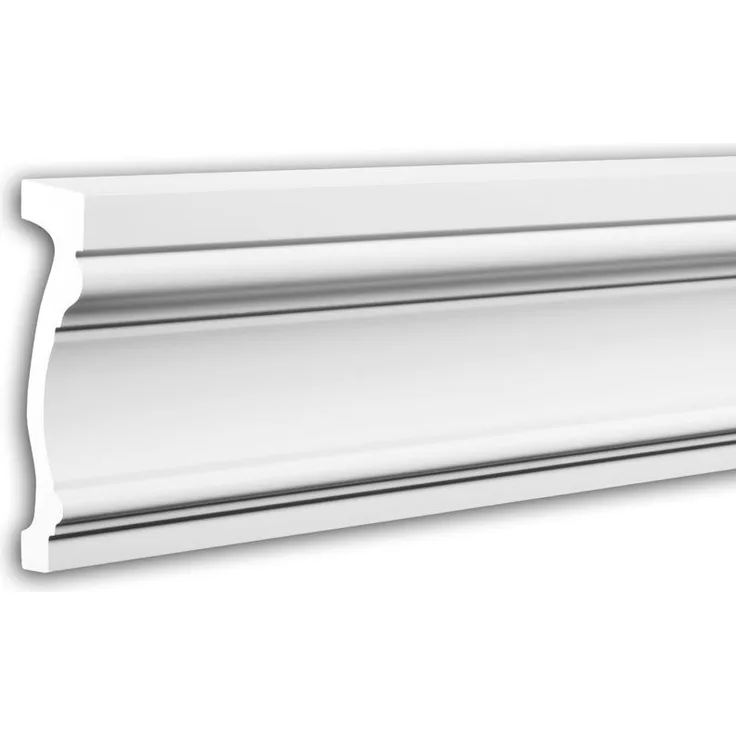 Profhome Decor - Gewände 484052 Fassadenprofil Stuckleiste Fassadenelement Neo-Klassizismus-Stil weiß 2 m