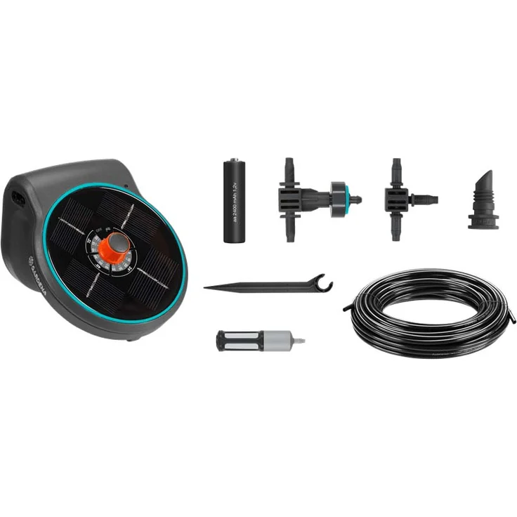 GARDENA Solar-Bewässerung AquaBloom Set für bis zu 20 Pflanzen – Bild 1