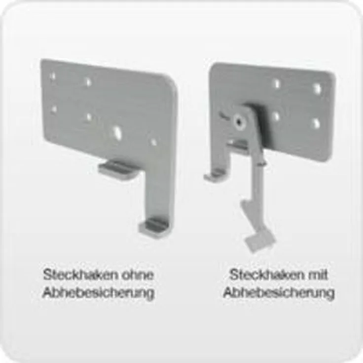 GÜNZBURGER STEIGTECHNIK Steckhaken mit Abhebesicherung