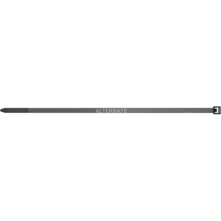 ZVD Kabelbinder 300mm X 3,6mm, Kabelbinder, Rilsan Nylon Kabelbinder Kabelbinder 300mm Schwarz 100 Stuck 88589236