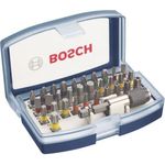 Bosch 2607017359 Schrauberbit-Set mit Gürtelclip 32-teilig