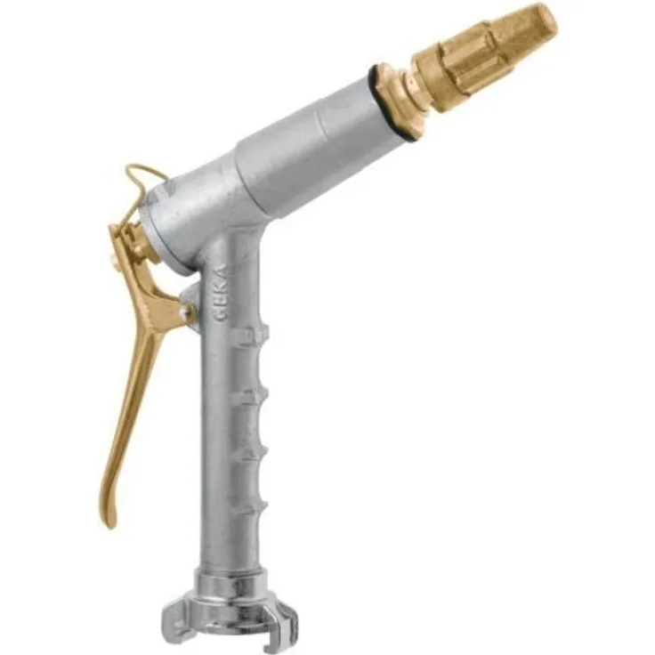 Geka 525291SB Profi-Spritzpistole LM mit Spritzdüse MS, Silber/Gold, 18 x 8 x 13 cm