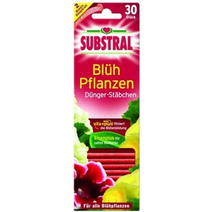 SUBSTRAL Dünger-Stäbchen für Blühpflanzen 30 St.