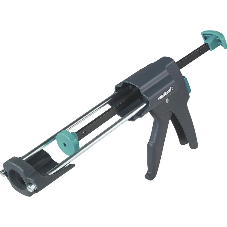 wolfcraft 1 MG 600 PRO meschanische Kartuschenpresse 4356000 | Kartuschenpistole in Profi-Ausführung mit besonders hohem Anpressdruck | Für 310 ml Kartuschen geeignet – Bild 1