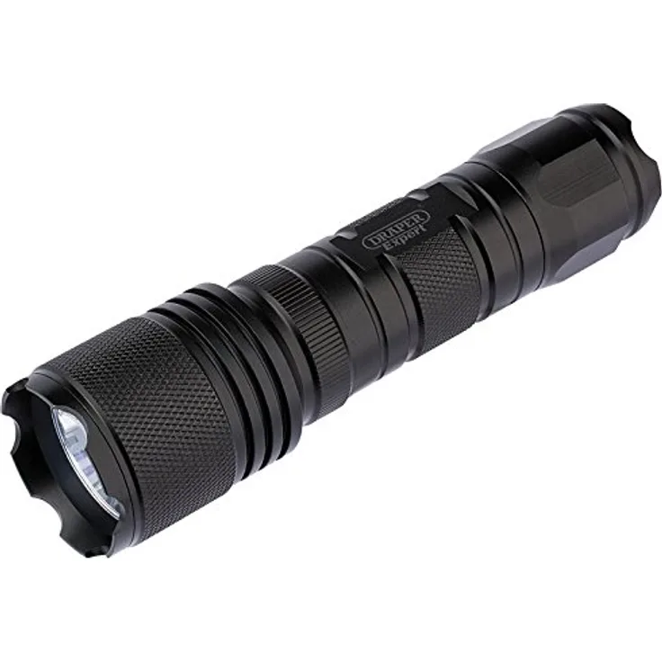 Draper LED-Taschenlampe 81115 XPG LED Hand Taschenlampe mit 3 AAA Batterien