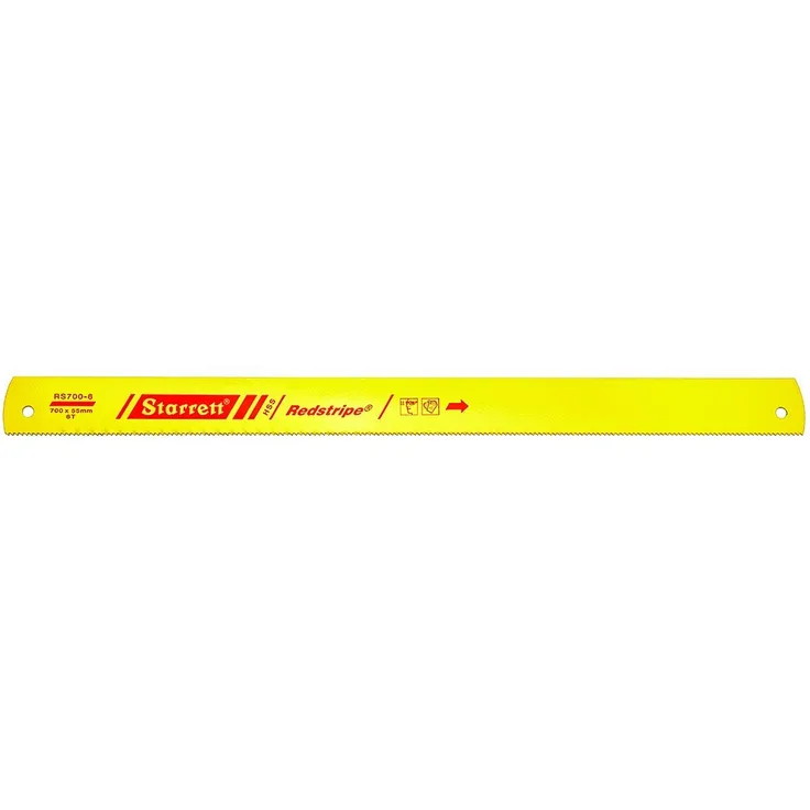 Starrett RS700?6 Handytasche Redstripe massiv High Speed Steel Power Bügelsäge Blade, 0,3 cm Dick, 6 TPI, 71,1 cm Länge x 2?3-40,6 cm Breite