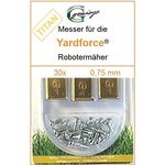 Genisys 30 Titan Ersatz-Messer Qualitäts-Klingen 0,75mm Yardforce SC 600 Eco SC600-Eco SA 900 SA900 SA 600 H SA600H
