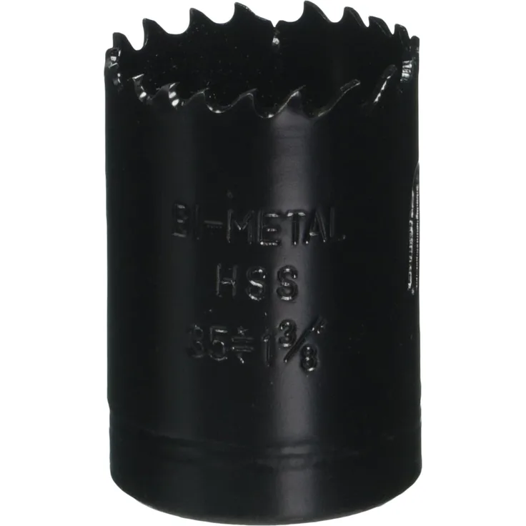Heller 19077 HSS Bi-Metall-Lochsäge, Arbeitslänge: 32 mm, Durchmesser: 35 mm, 1 V, 35 x 32 mm