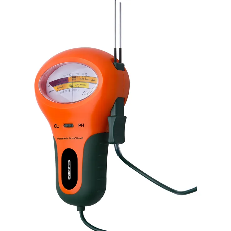 Monzana Elektronischer Wassertester Wasser Pool Messgerät Chlor pH Wert Test - Preisvergleich