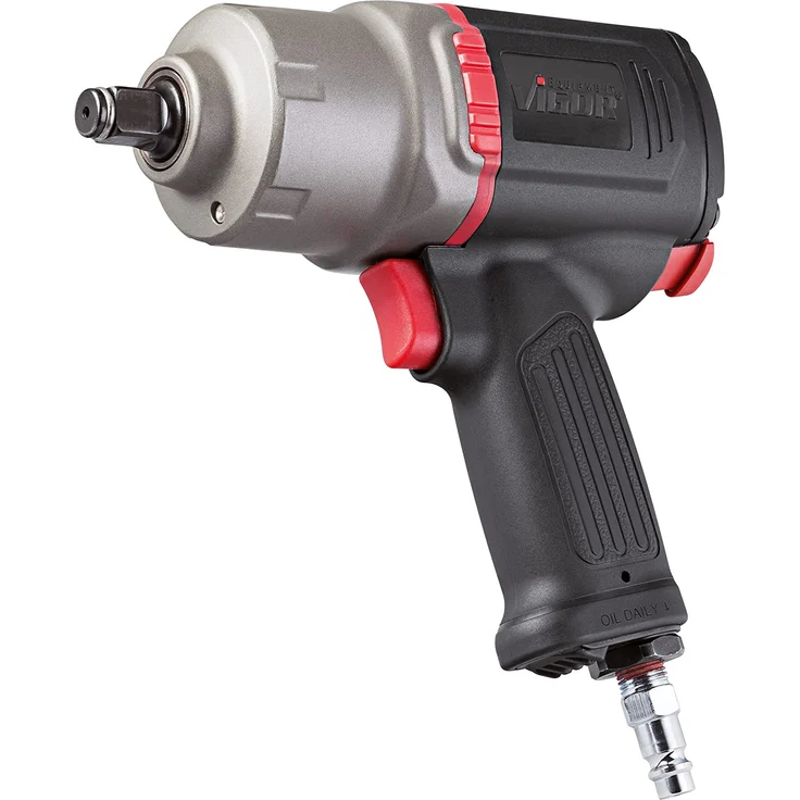 Vigor V4800 Druckluft-Schlagschrauber, max. Lösemoment 1200 Nm, Vierkant 12,5 mm (1-2 Zoll) – Bild 1
