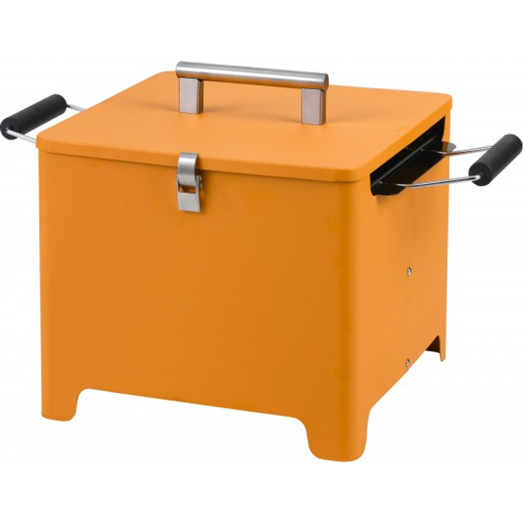 Tepro Holzkohlegrill Cube, orange