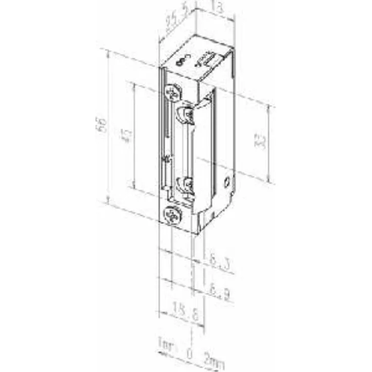 effeff Assa Abloy 118E---02135A71 TÜRÖFFNER 118EHZ 021 EST (01713937)