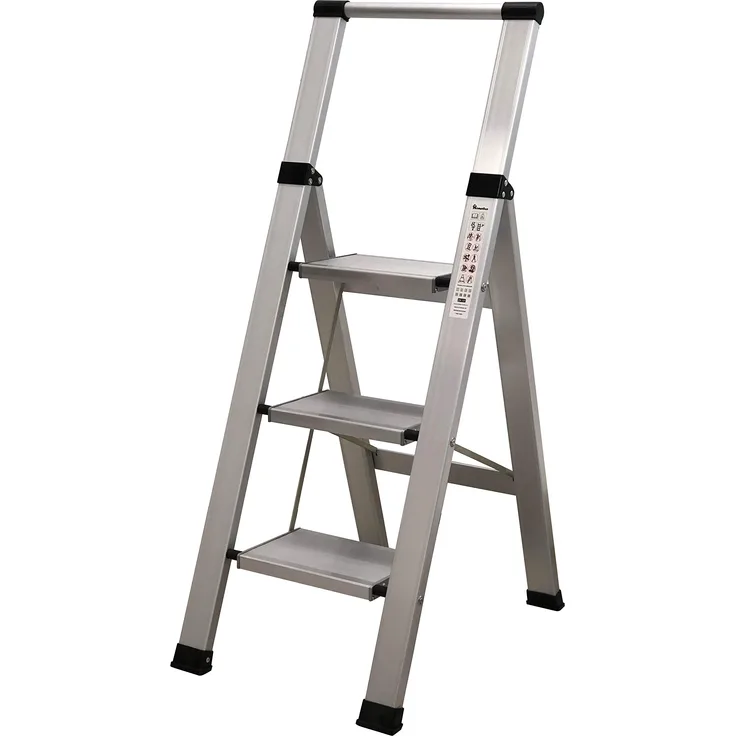Homelux 710026 Leiter, Aluminium, 3 Stufen