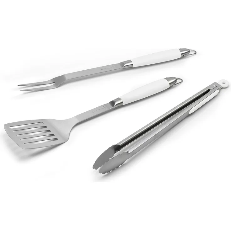 Barbecook 2230033030 Grillbesteckset Grillwerkzeug, Edelstahl, 43 cm
