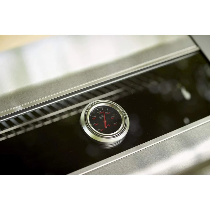 RÖSLE Gasgrill BBQ-Station VIDERO G3 Schwarz, Grill mit 3 Haupt- und 1 Seitenbrenner, Deckel mit Glaseinsatz & Thermometer, beleuchtete Drehknöpfe, pulverbeschichteter Stahl schwarz, Version 2021 – Bild 4