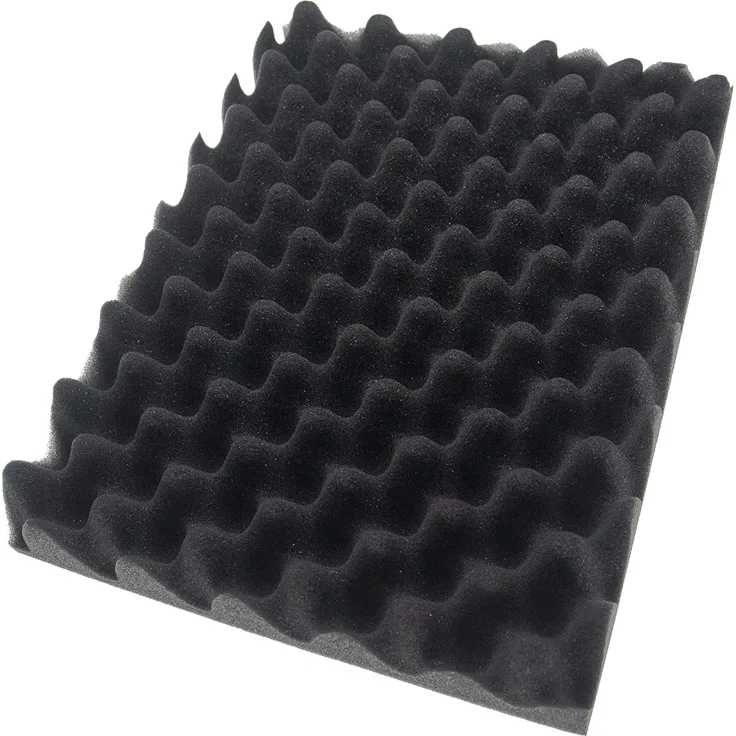 vhbw Deckelpolster passend für Makita MakPac Größe 1 bis 4 Werkzeugkoffer - Genoppt, Schaumstoff, Weich