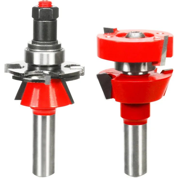 Freud 99-001 1/2 to 1-1/4-Zoll Tür Lip Router Bit mit 1/2 Zoll Schaft, 99-762