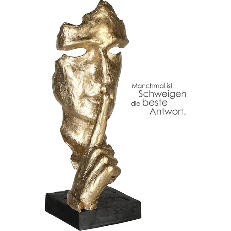 Casablanca Skulptur Dekofigur SILENCE