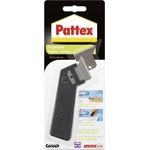 Pattex Fugenhai, handlicher Fugenkratzer zum Entfernen von alten Silikonfugen im Sanitärbereich, vielseitiges Fugenmesser, 1er Pack mit Ersatzklinge