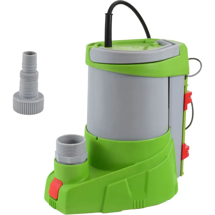 Agora-Tec Tauchpumpe clear water 250W-vario-control- green mit Sensortechnik (integrierter Schwimmerschalter) - Agora-Tec
