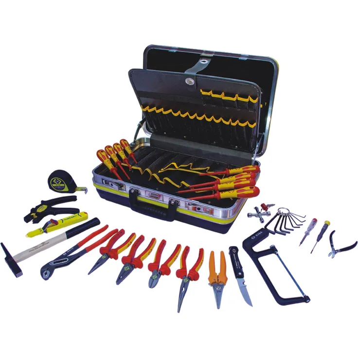 C.K Werkzeugkoffer für Elektriker, 26-teilig, 1 Stück, T1641