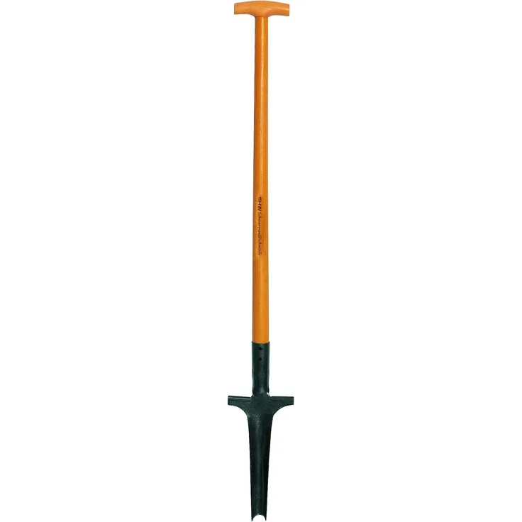 SHW Rex-Unkrautausstecher Profi mit Tritt und Eschen-T-Stiel 82 cm
