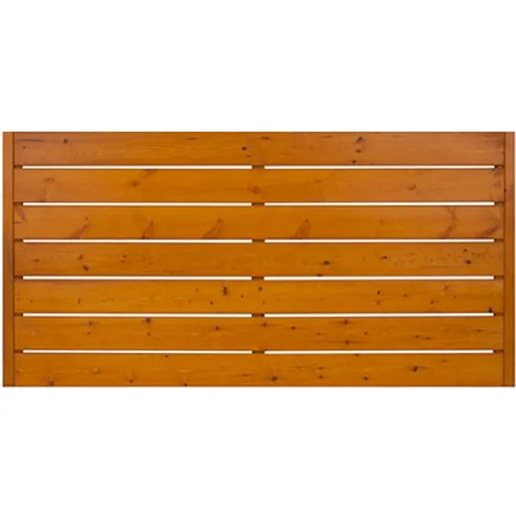 Andrewex Sichtschutzzaunelement Faro pinie Lackiert 90 cm x 180 cm