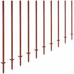 Winkelstahlpfahl 165 cm, 3 mm stark - 10 Stück