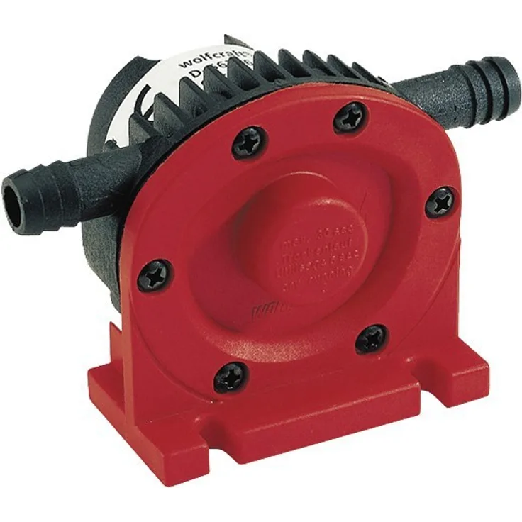 Rena Wolfcraft 2202000 Bohrmaschinen Pumpe-Selbstansaugende Wasserpumpe, rot Bohrmaschinenpumpe