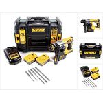 DeWalt DCH 273 P2 18 V Brushless SDS-Plus in TSTAK Box + (2 x 5,0 Ah) + DCB 105 Ladegerät + Bohrer-Set