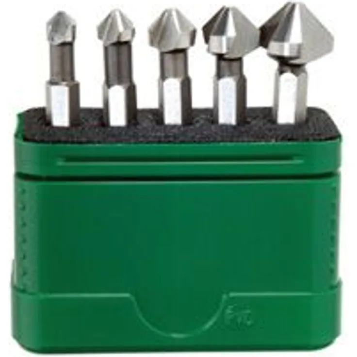 Wiha Kegelsenker-Bit Set 5-tlg. 1-4'' (28027)