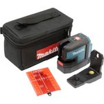 Makita SK105DZ Akku-Kreuz Linienlaser rot, 12 V, Blau, Silber 25 m