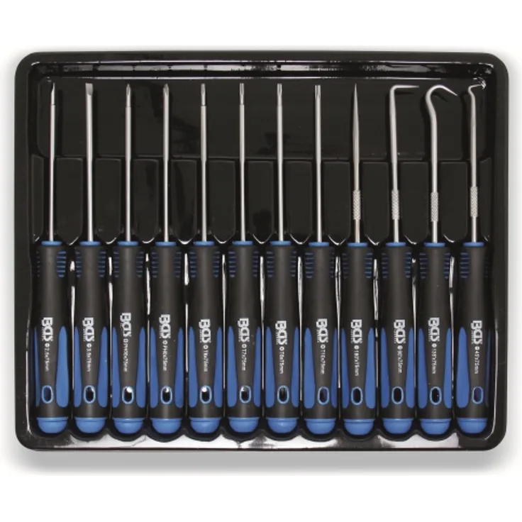 Feinmechaniker-Schraubendreher- und Haken-Satz, 12 teilig, 170 mm