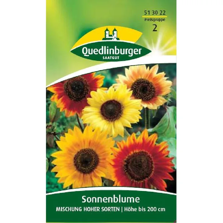 QUEDLINBURGER Sonnenblume, Mischung hoher Sorten