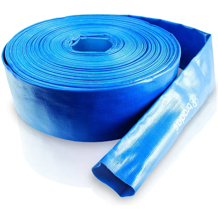 Bradas WAF2B300050 PVC Flachschlauch, 3 Zoll, 50 m, 2 Bar, blau, 20 x 20 x 5 cm
