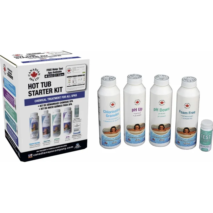 Canadian Spa Wasserpflege Anfängerset Whirlpoolchemie