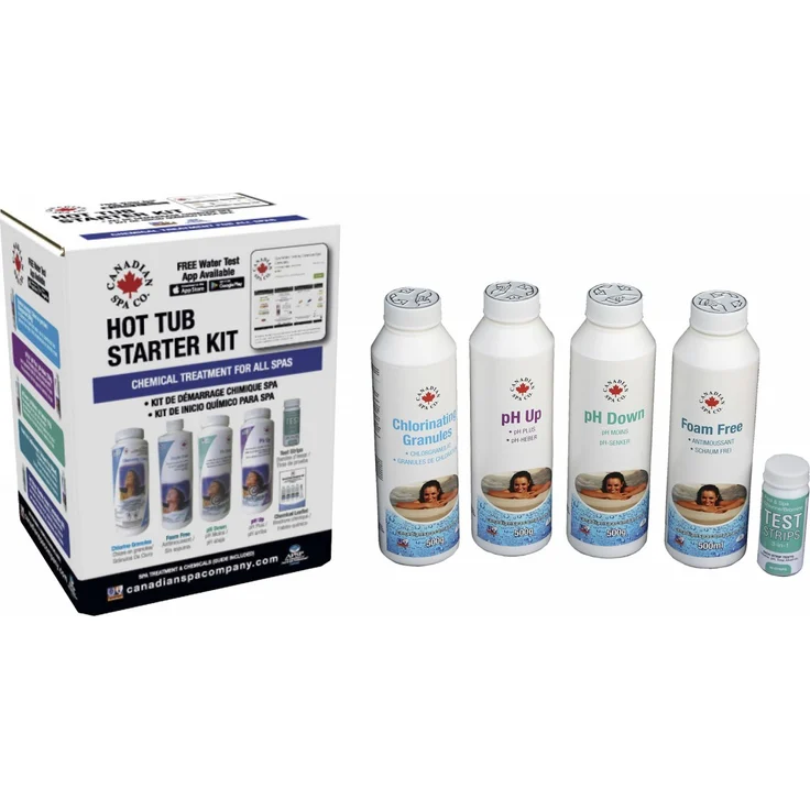Canadian Spa Wasserpflege Anfängerset Whirlpoolchemie – Bild 1