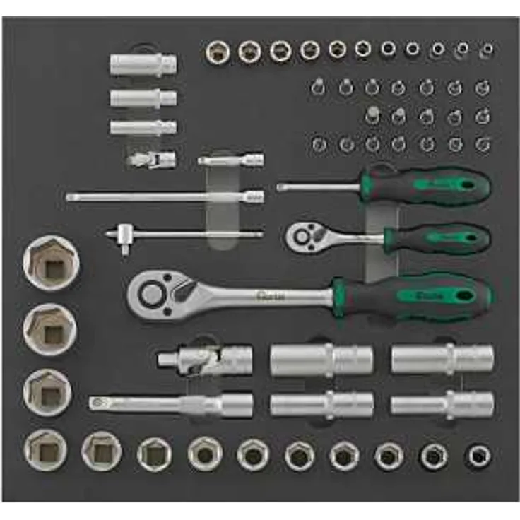 Fortis Werkzeugmodul 2-3 Steckschlüssel 1-4'' + 1-2''