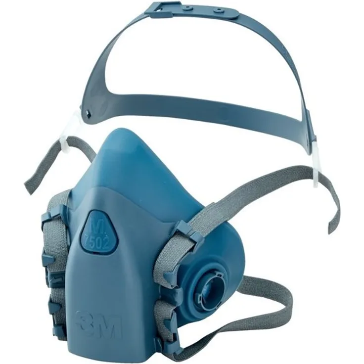 3M Halbmaskenkörper, aus Silikon mit strukturierter Gesichtsabdichtung, Größe M, 1 Stück, 7502